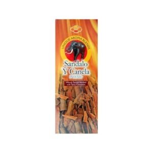 Incienso aroma Sándalo y Canela. De la marca SAC