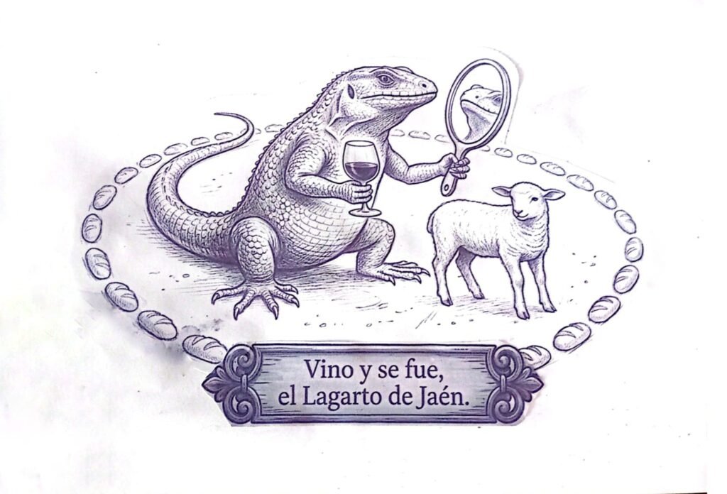 El lagarto de Jaen